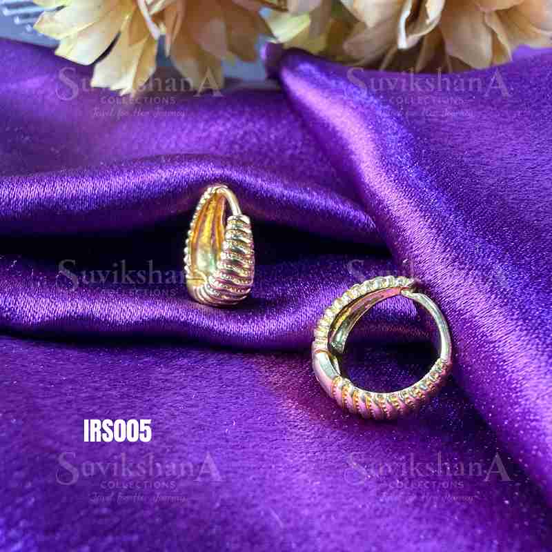 Impon ring stud_11zon Twinkle Loop Hoops - Image 1