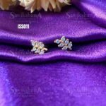 Impon Leaf Pattern Studs