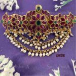 Ruby Bloom Antique Clip