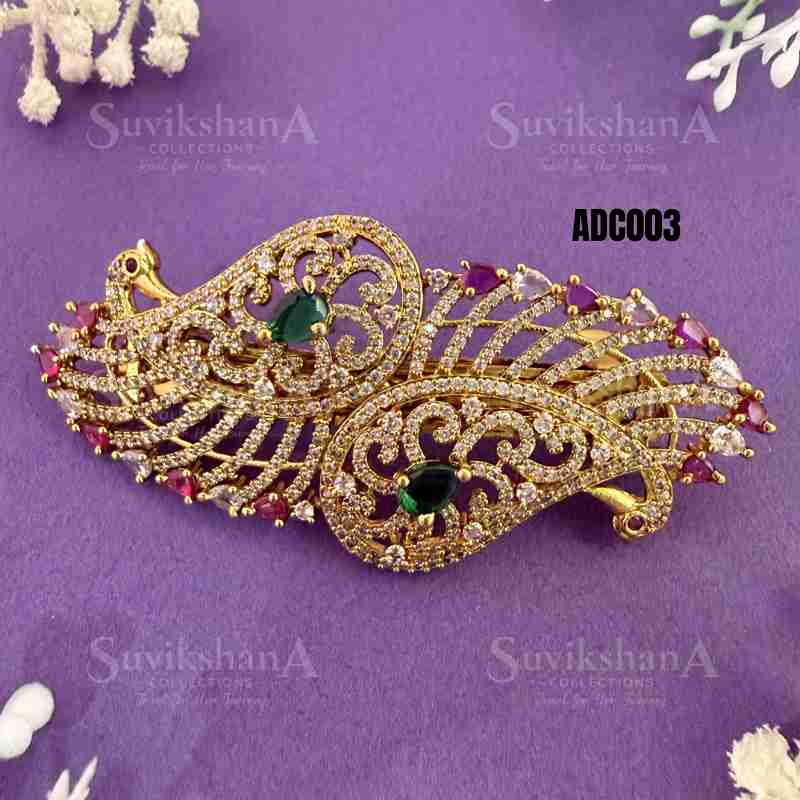 clip (19)_11zon Crystal Peacock Beauty Clip - Image 1