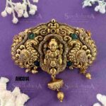 Peacock Crown Hair Clip