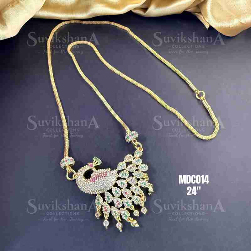 impon (19)_11zon Heritage Peacock Long Chain - Image 1