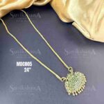 Traditional Green Stone Long Chain