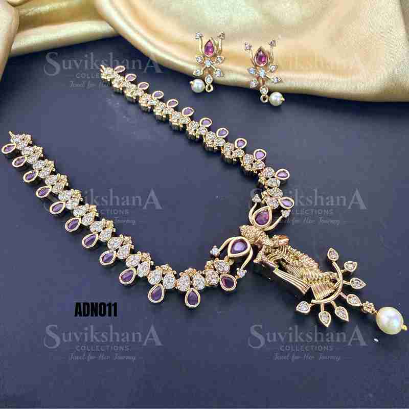 neck 2 (23)_11zon Krishna Ruby AD Necklace - Image 1