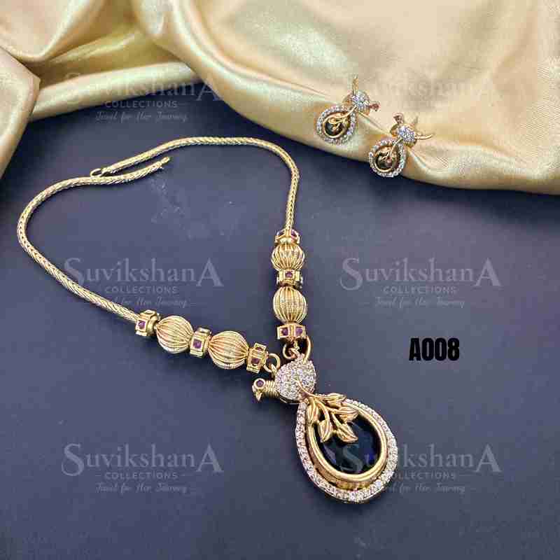 neck 2 (7)_11zon Peacock Stone Necklace - Image 1