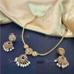 Temple Style Pearl Necklace
