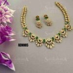 Premium White & Green Necklace