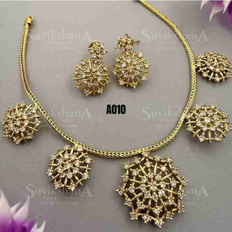 neck (34)_11zon Snowflake Spark Necklace - Image 1