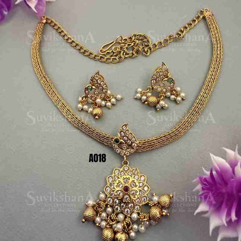 neck (44)_11zon Royal Floral Necklace - Image 1