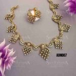 Traditional White AD Necklace