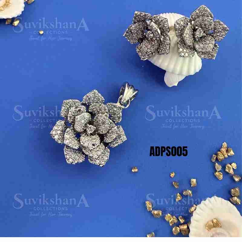 pendant (10)_11zon Floral White Stone Set - Image 1