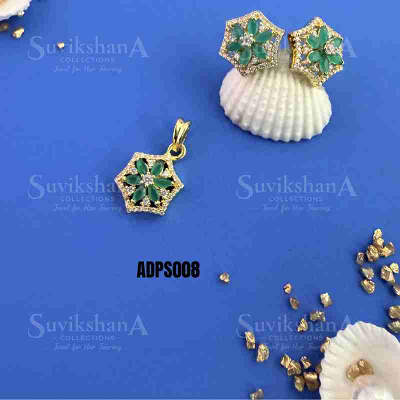 pendant (16)_11zon Royal Green Spark Pendant - Image 1
