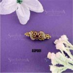 Traditional Floral Saree Brooch